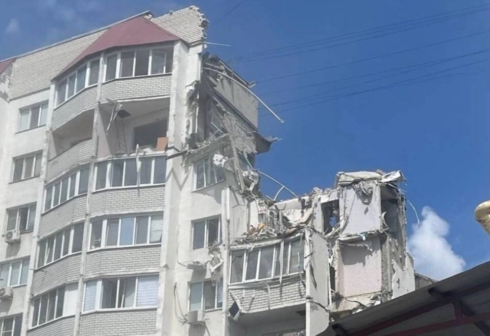    Обрушенный дом. Источник: vk.com/incident_64