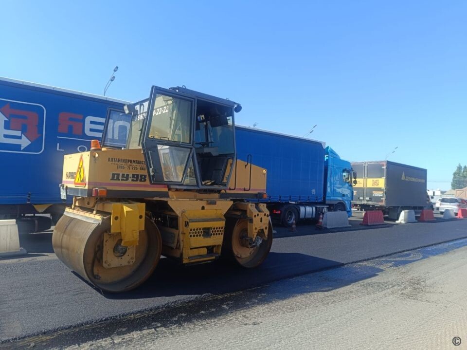    Ремонт Павловского тракта. Источник: barnaul.org