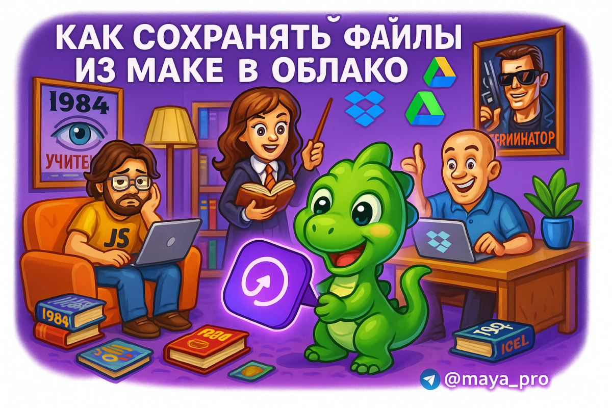    Сохраняем файлы без стресса: автоматизация хранения с Make и облаками, чтобы прощаться с потерянной папкой навсегда Артур Хорошев