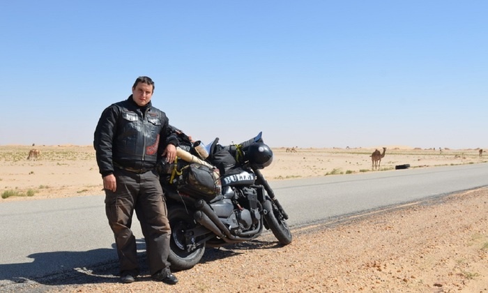    От Африки до Арктики на мотоцикле