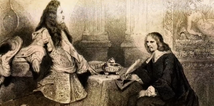    Людовик Четырнадцатый был убеждённым сторонником принципа абсолютной монархии и божественного права королей (ему приписывают выражение «Государство — это я»). Результатом его правления стали экономический упадок и обнищание Франции. Похоронную процессию горожане освистывали. а спустя много лет револционеры и вовсе выбросили его останки из склепа Сен-Дени вместе с другими почившими францзскими монархами.