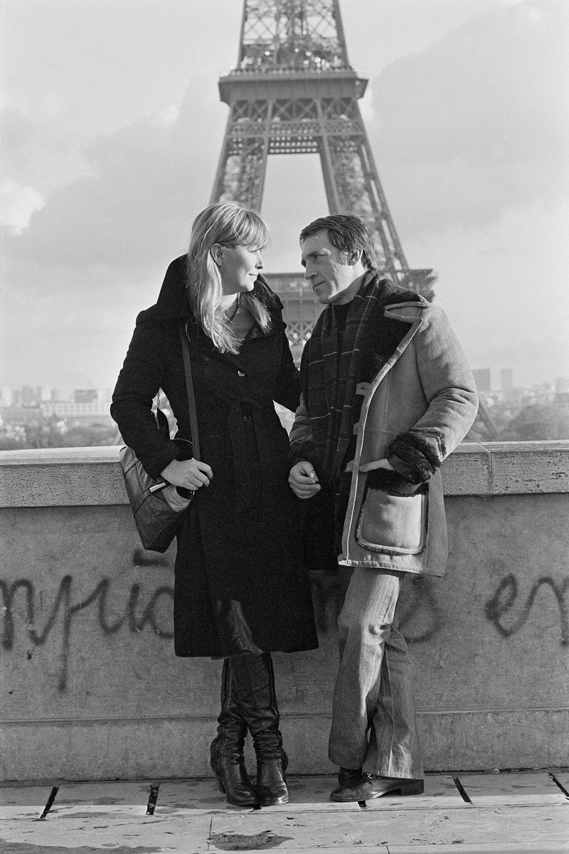    Владимир Высоцкий и Марина Влади в Париже, ноябрь 1977 года
