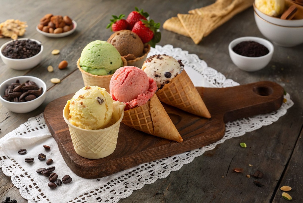 Каких только вкусов мороженого не существует!