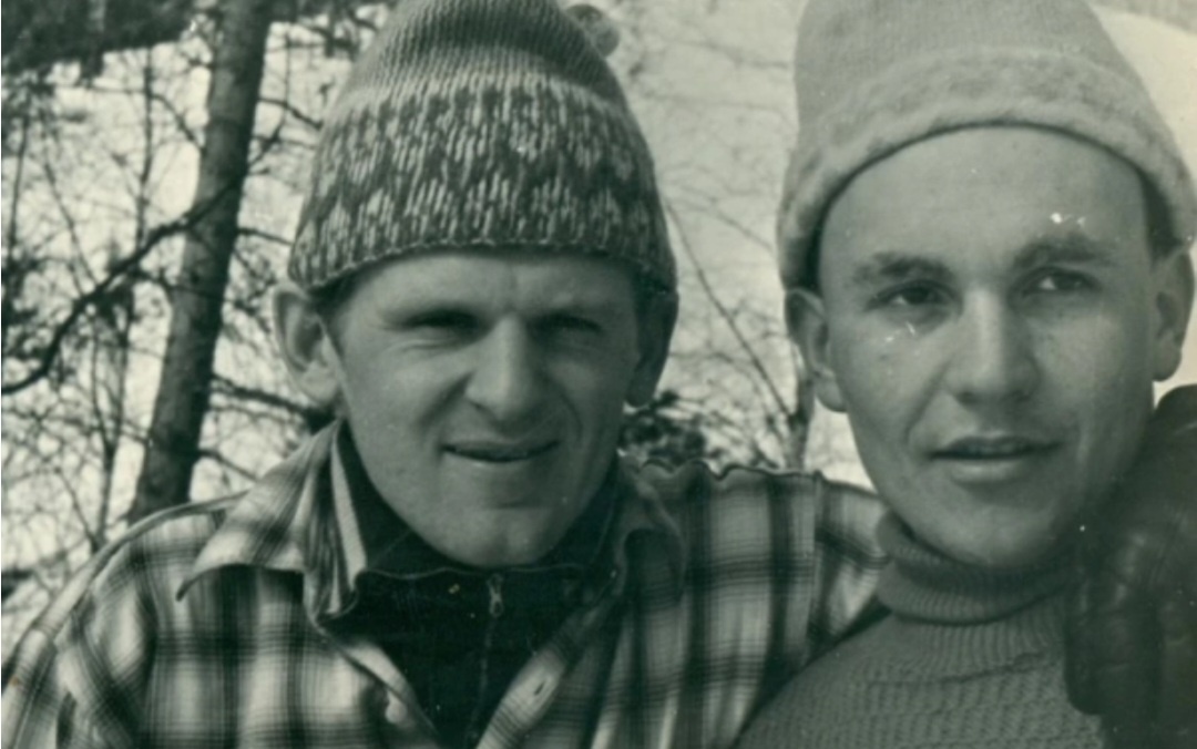 Борис Слобцов и Вадим Брусницын, 1963 год