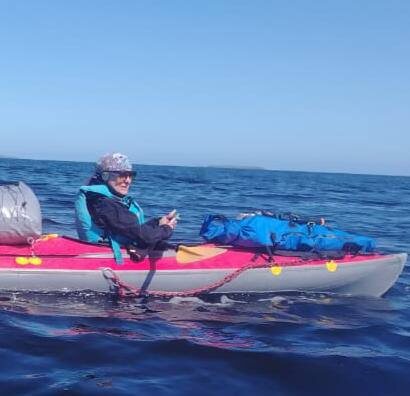    Появились фото и видео из похода в Карелии, где пропали байдарочникиСкриншот видео телеграм-канала "Nailbyalica"