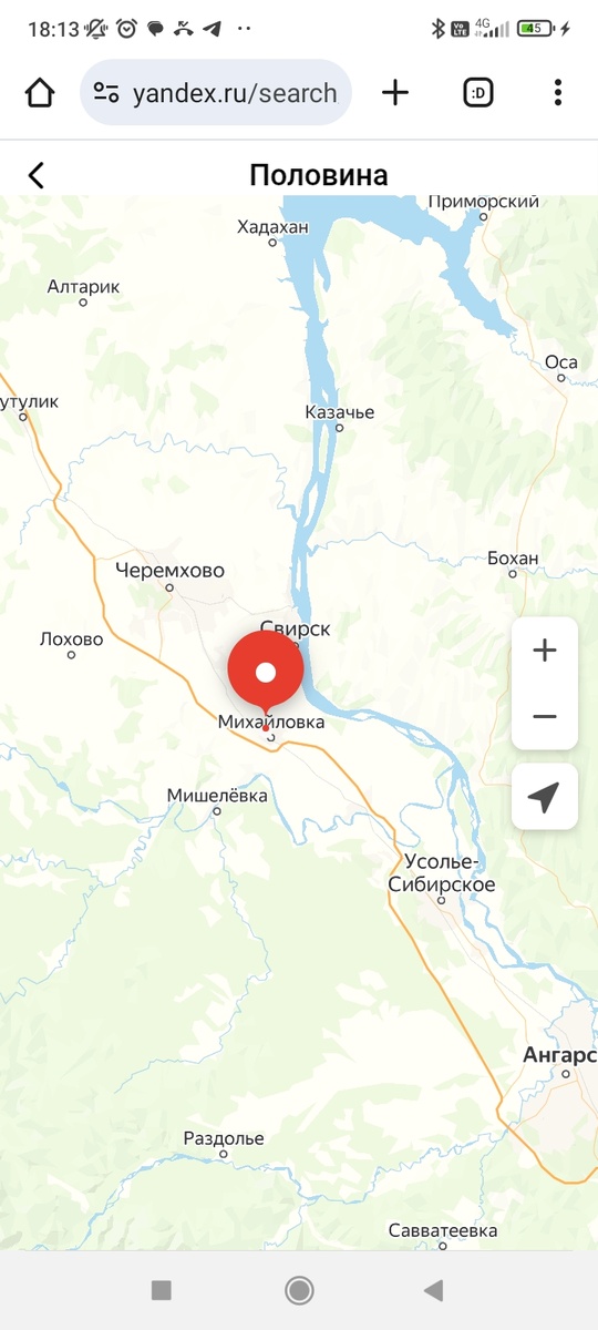 Станция на карте. 