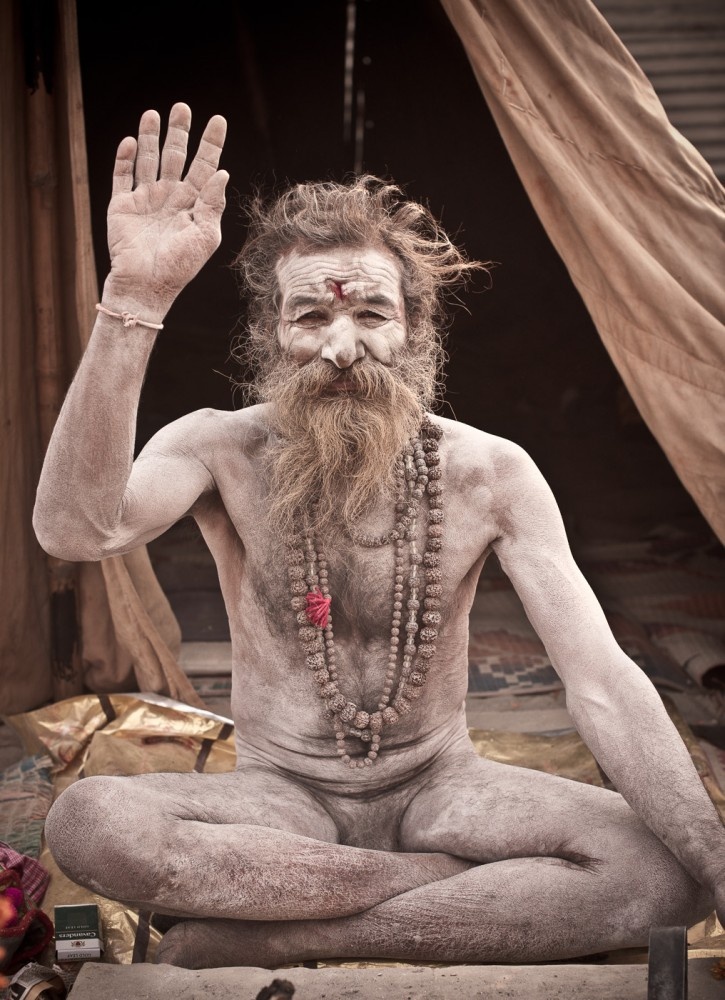Нага-садху. Картинка из Дзен.