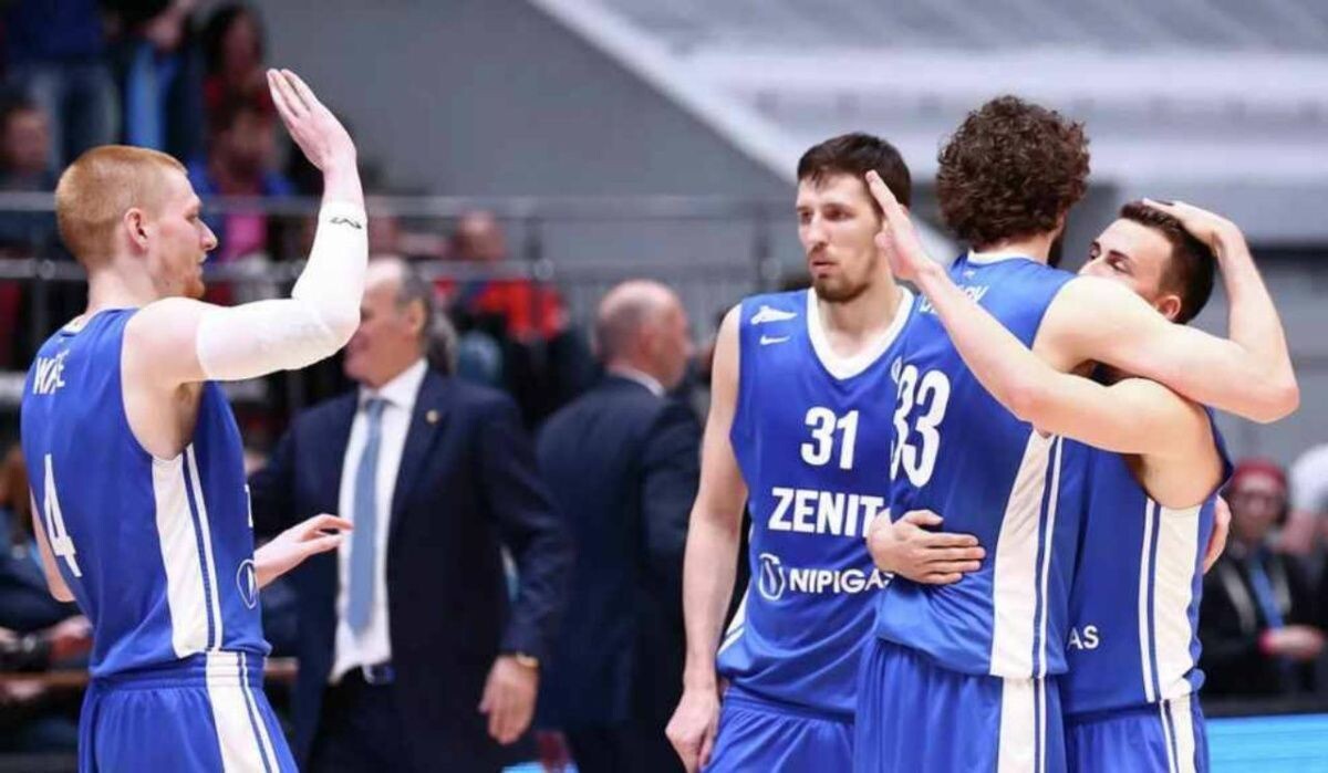     Баскетболисты "Зенита". Источник: ria.ru Автор фото: Ирина Сомова