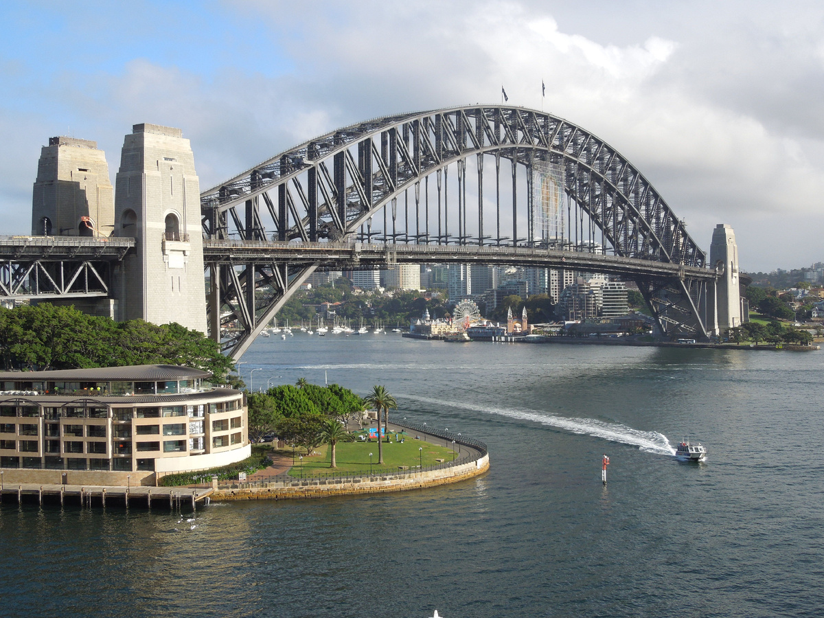 Мост Харбор-бридж в Сиднее