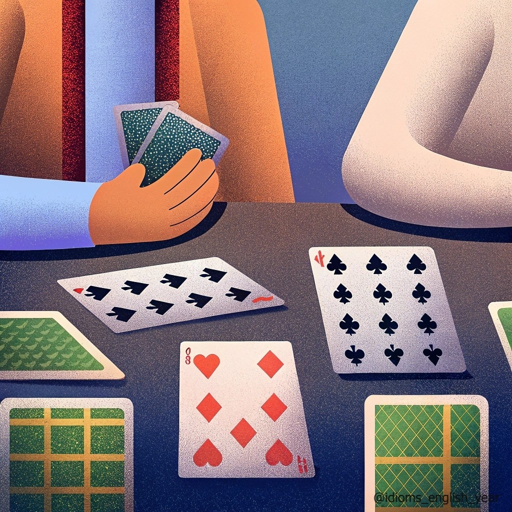 Английская идиома "Put all your cards on the table"