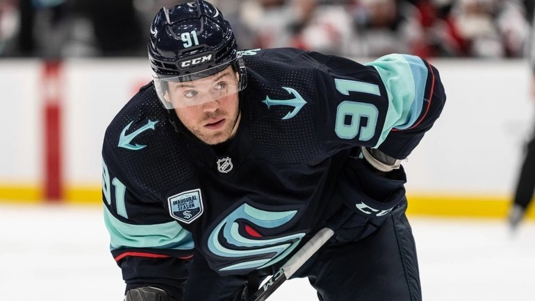 Даниэль Спронг в составе Сиэтл Кракена.