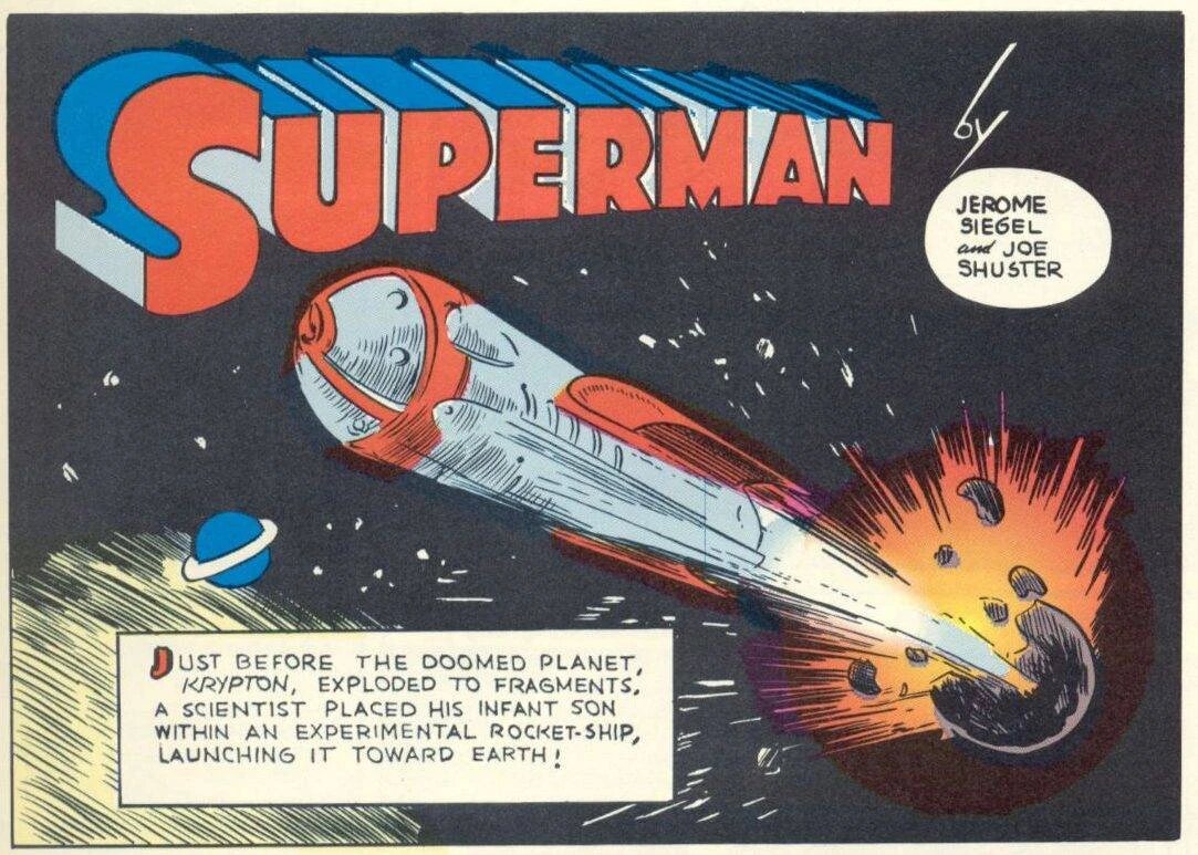 Самое первое изображение в дебютном выпуске.