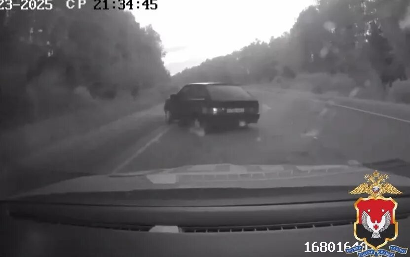    Полицейские в Удмуртии открыли огонь для остановки водителя без прав