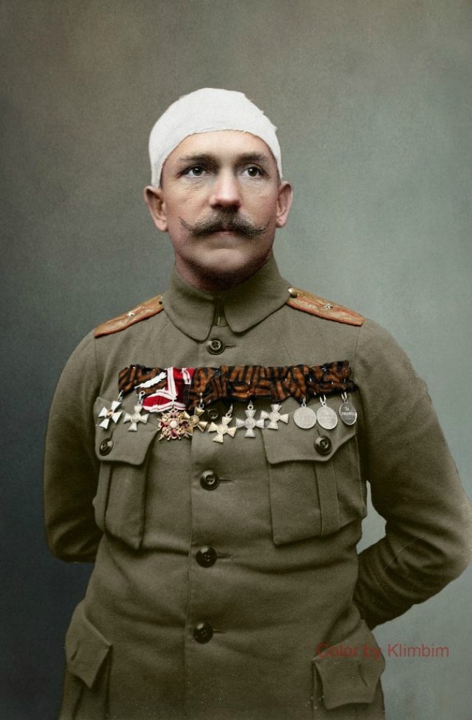 Фотографии солдат и офицеров Российской империи - участников Первой мировой войны.