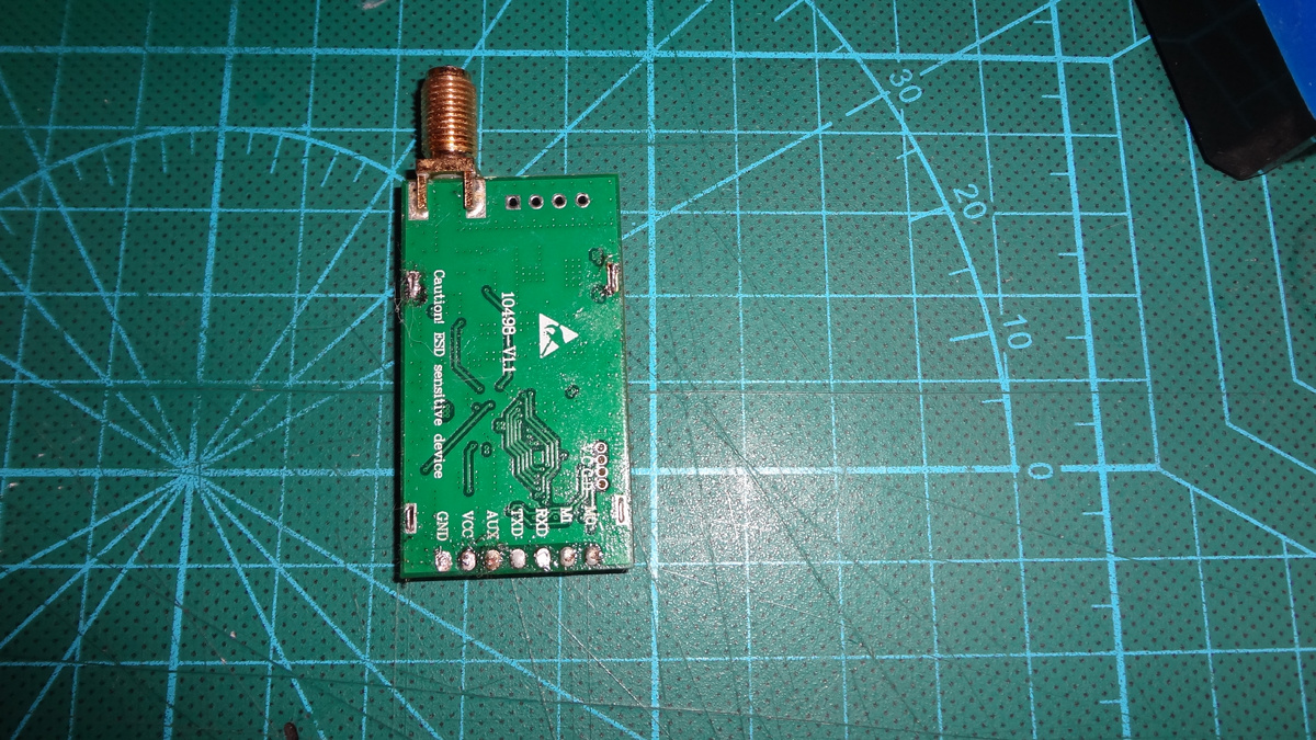 Обратная сторона радиомодуля