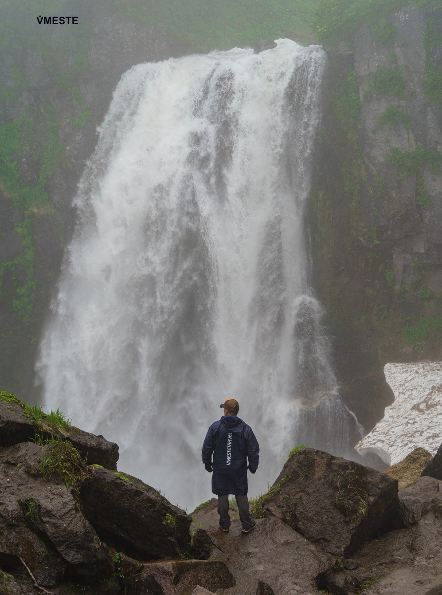 Камчатка, водопад "Снежный барс", Росссия — Вместе Тревел