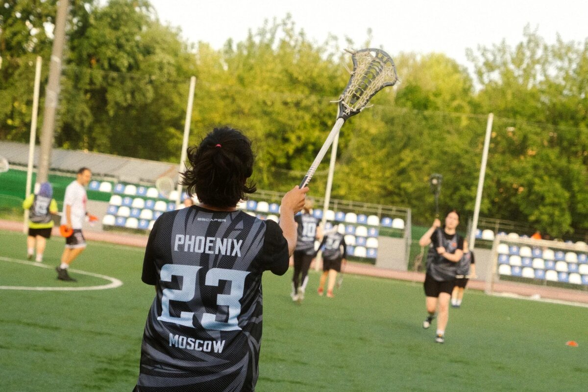 Тренировка на стадионе «Останкино»