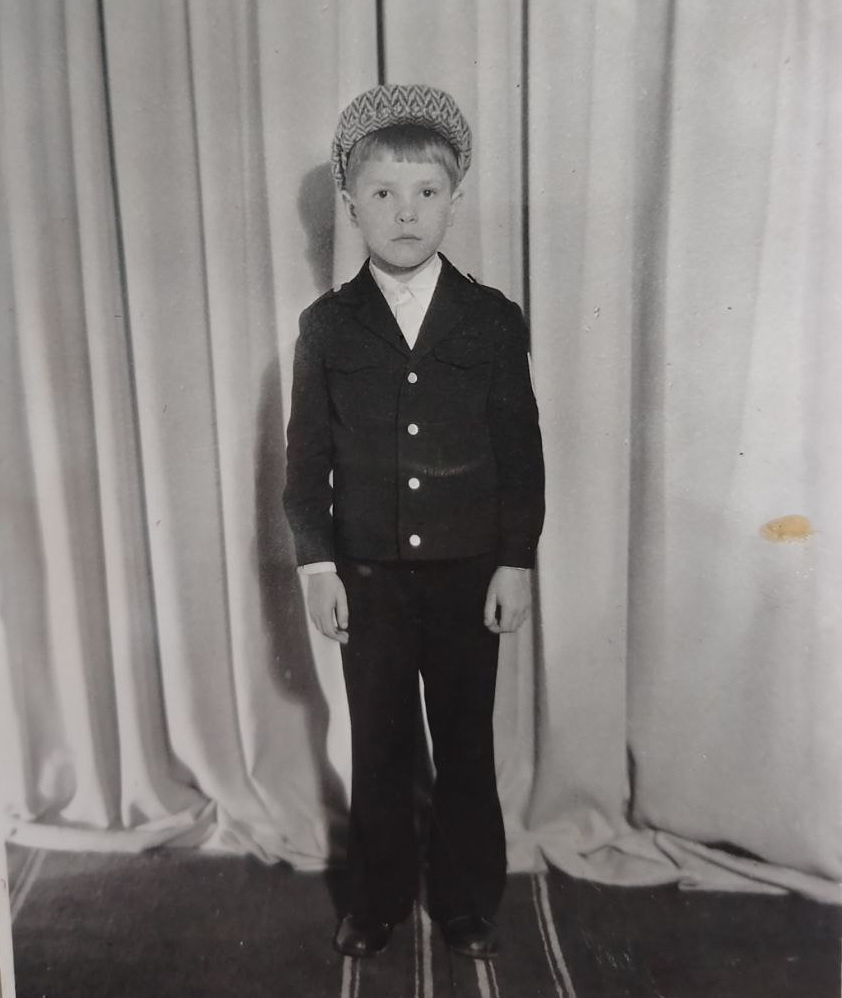 Леня Веремьянин в детстве