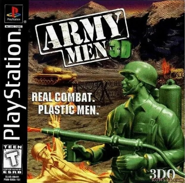 Army men 3D игра на Sony Playstation 1