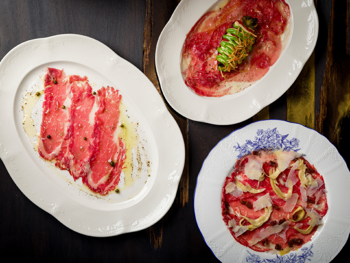 Карпаччо в «Мясной карте»