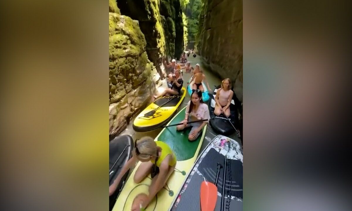    Скриншот видео t.me/love_sochi