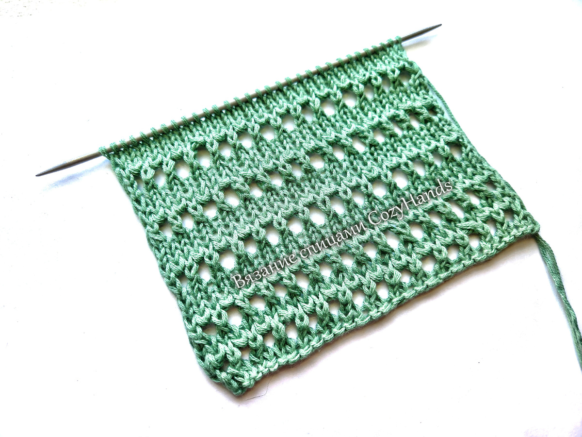 Стильные ажурные горизонтали с фактурой 