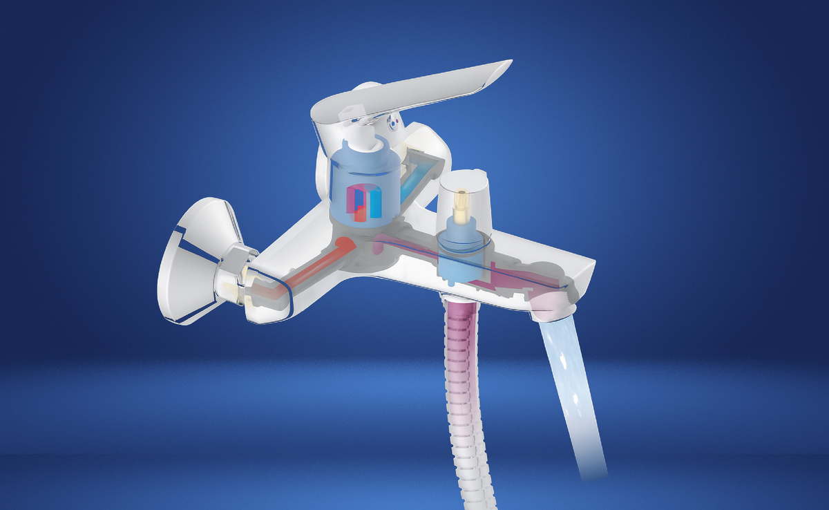 Демонстрация принципа изолированного водотока