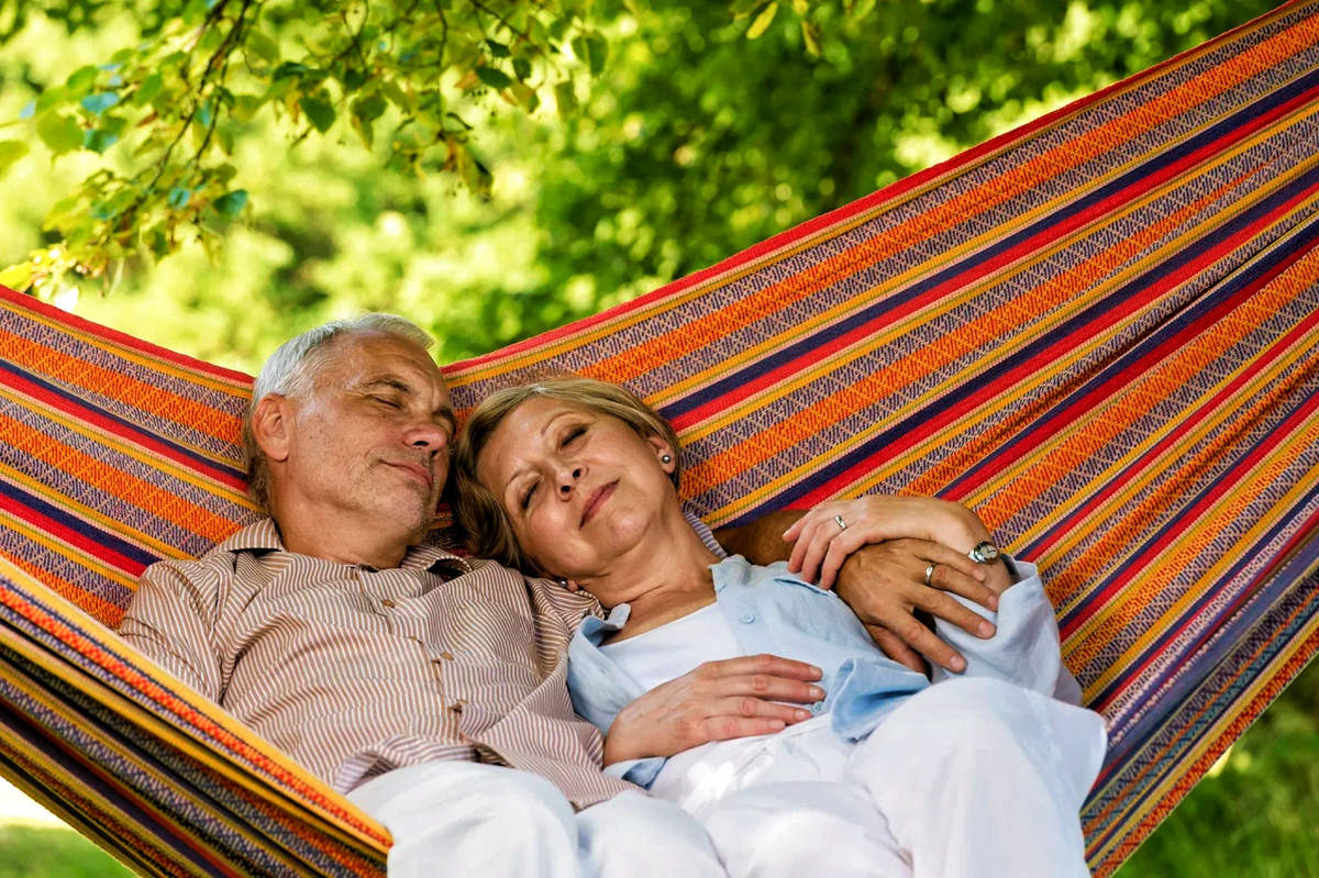 Пенсионеры на отдыхе