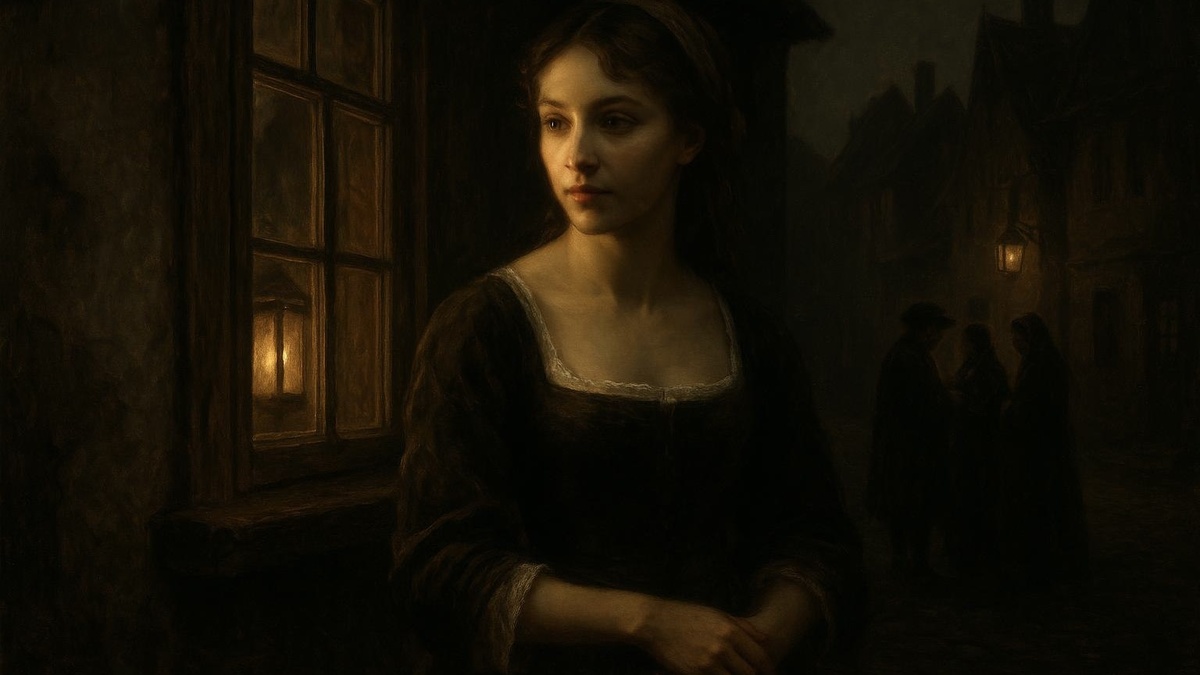 В иллюстративных целях. Загадочная фигура первой любви Петра I - Анна Монс. Нарисовано нейросетью.