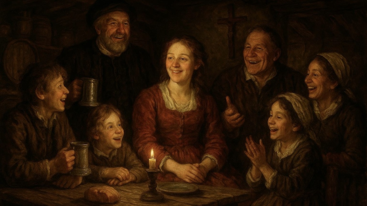 В иллюстративных целях. Семья Монсов, любящая свободу, дерзость и веселье. Нарисовано нейросетью.