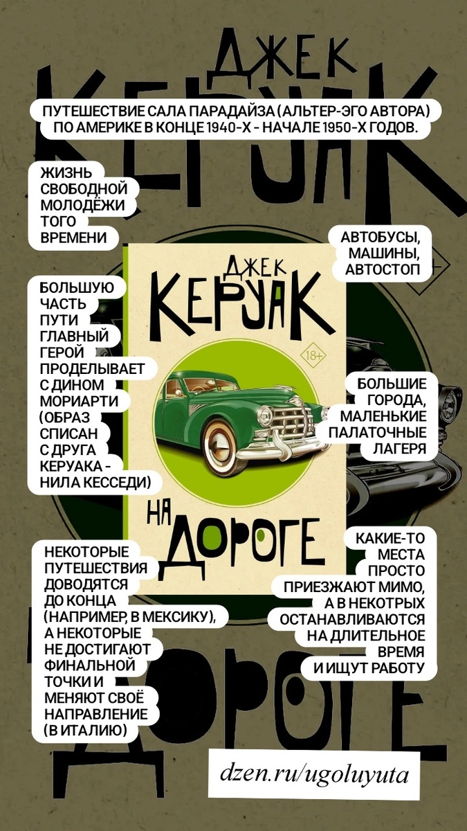 Джек Керуак - "На дороге"