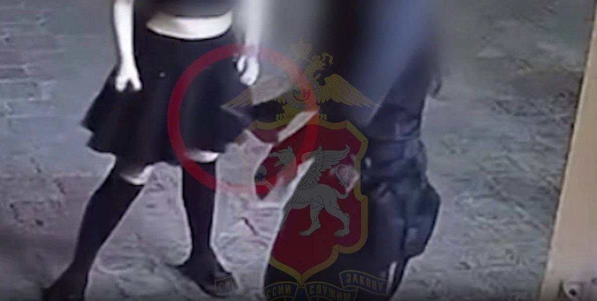    Момент драки. Скриншот: телеграм-канал "Андрей Медведев"