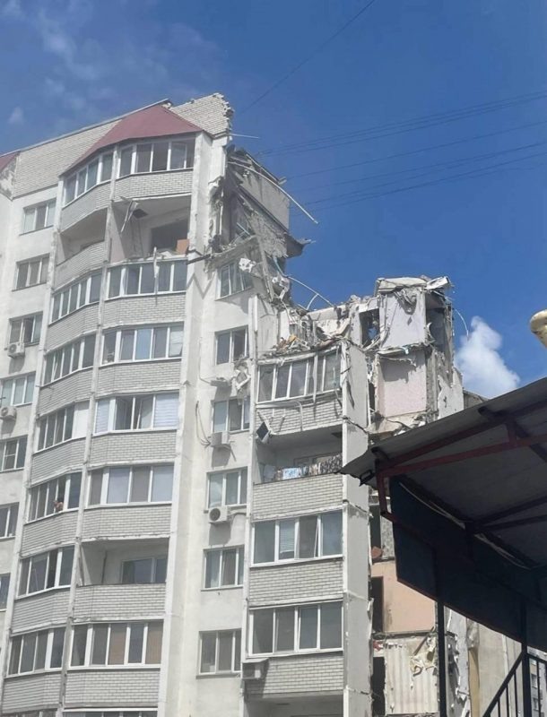    Последствия взрыва в Саратове. (Фото: социальные сети)