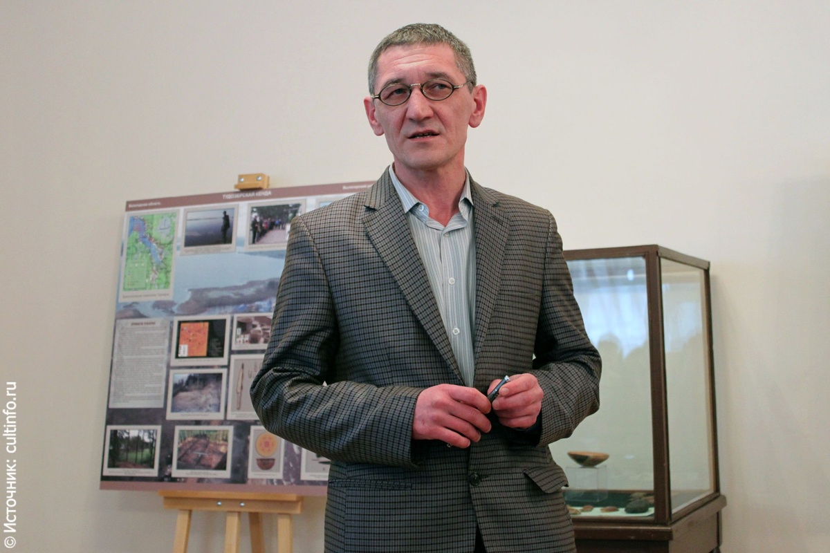 Археолог Игорь Кукушкин. 2015 год. 