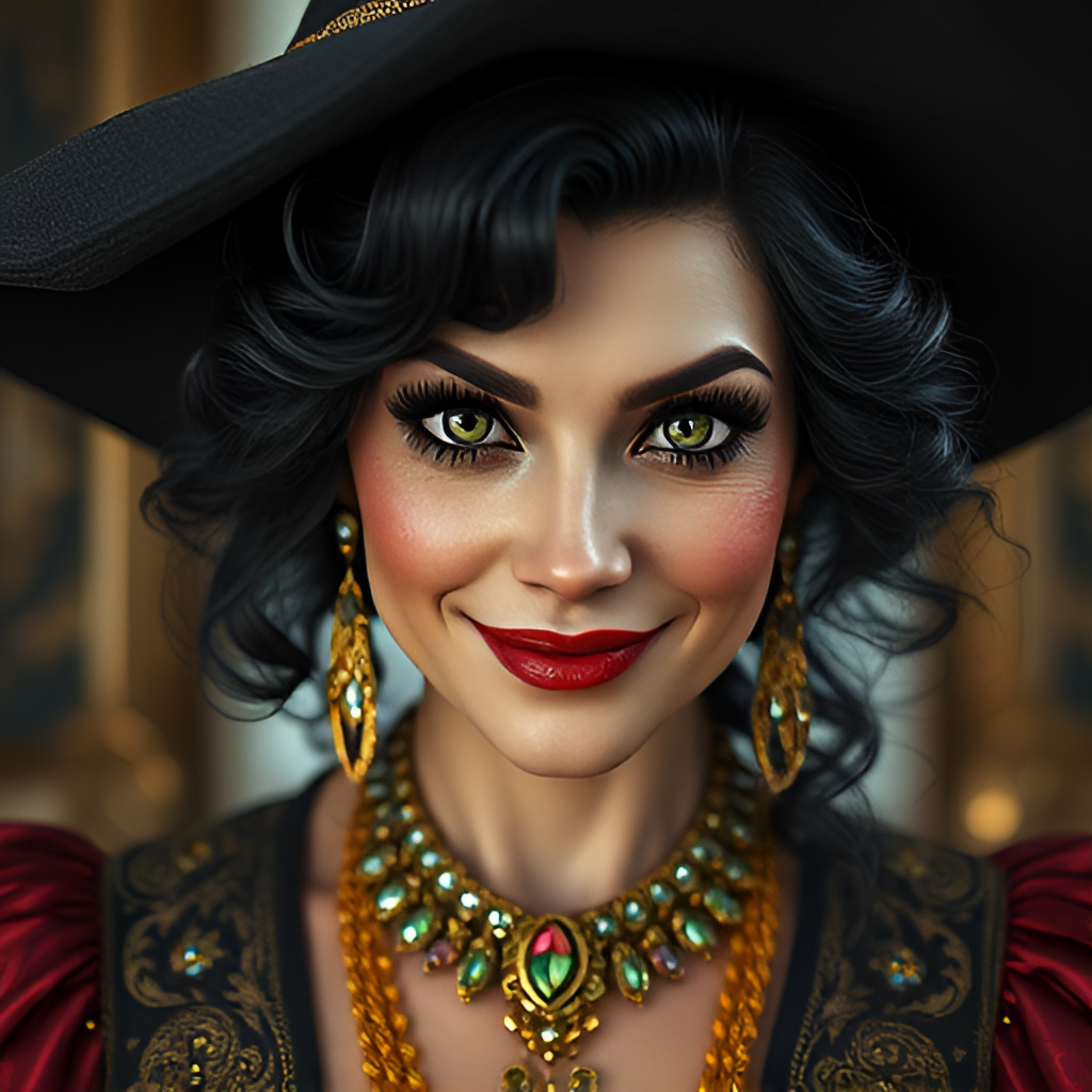 Эльга - мама Мариэль, ведьма