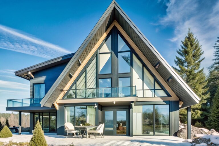    Как построить уютный дом на холме: секреты стиля A-frame и современные инженерные решения для комфортного проживания