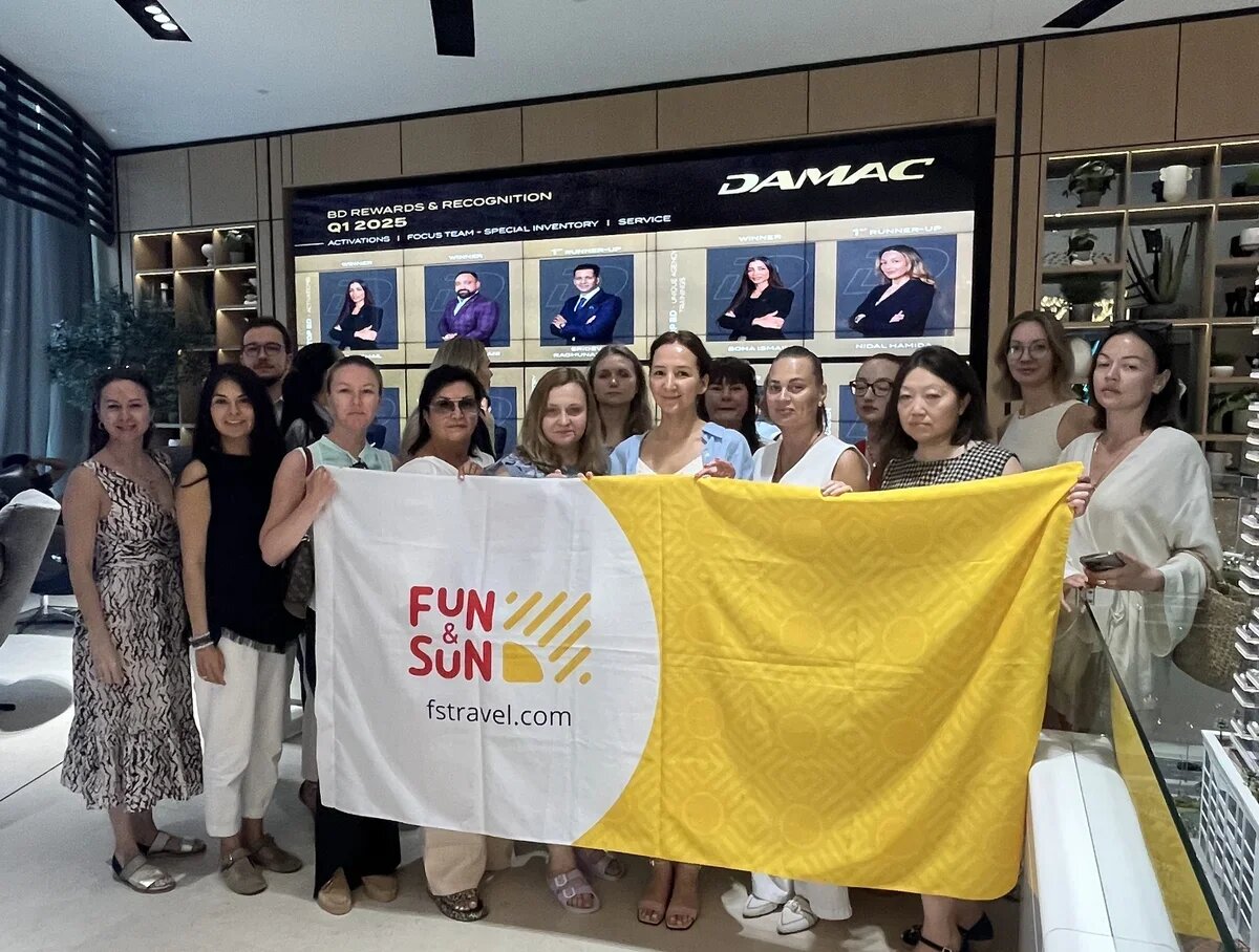    Турагенты FUN&SUN погрузились в интересный мир дубайской недвижимости. Фото: АТОР