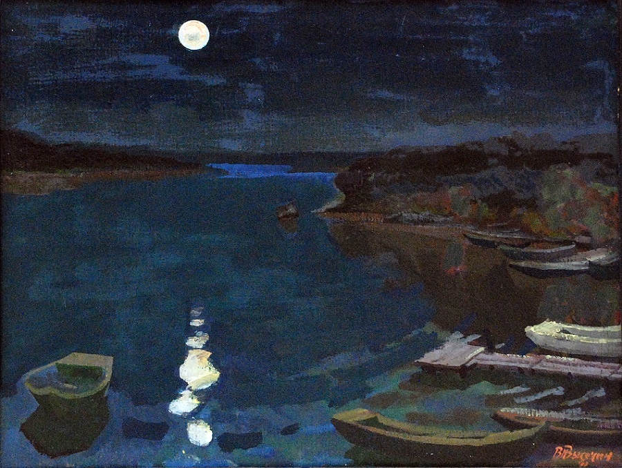 Высочин В. П. Луна в Раздорской. 1991. РОМИИ