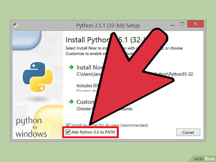 «Add Python to PATH»