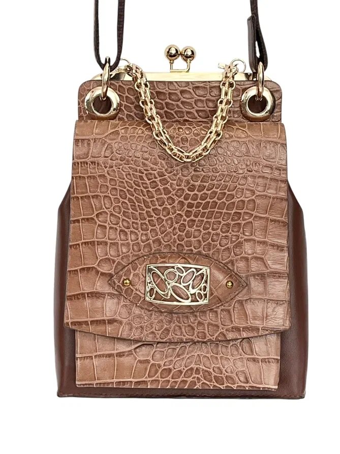 Кожаная сумка "Жанелль-69". Ателье Ирины Берзиной..