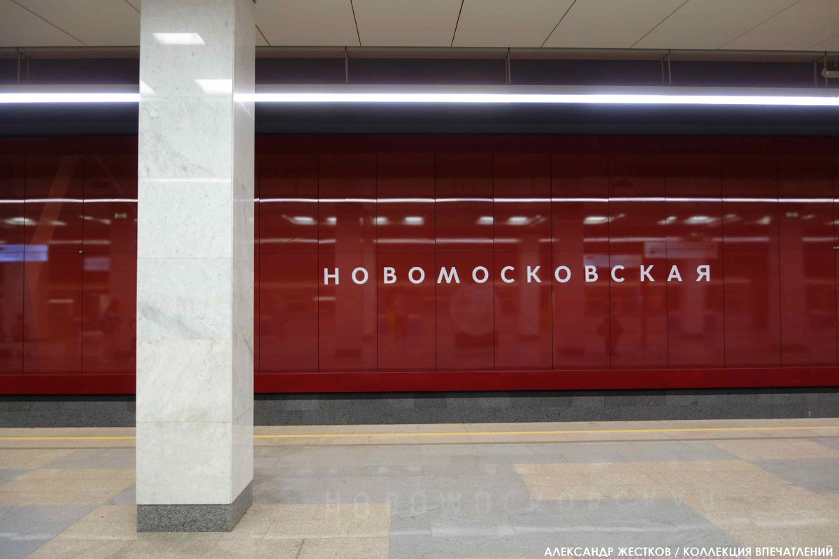 Станция "Новомосковская" Сокольнической линии не будет работать эти дни. Фото автора
