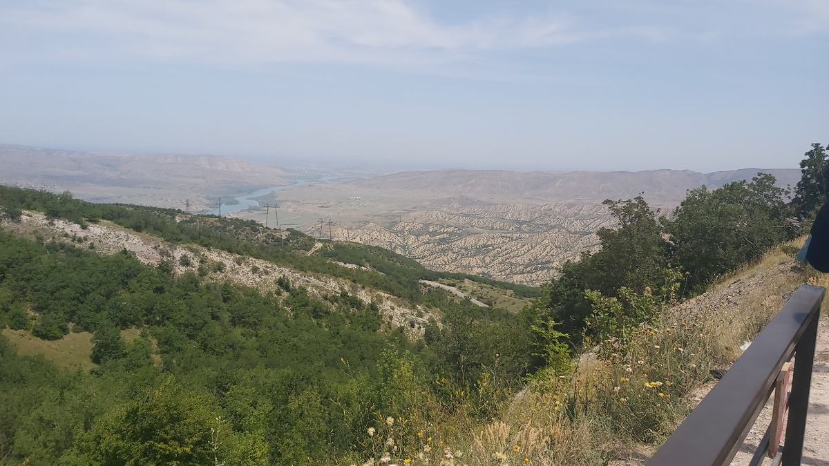 По дороге к Сулаку.