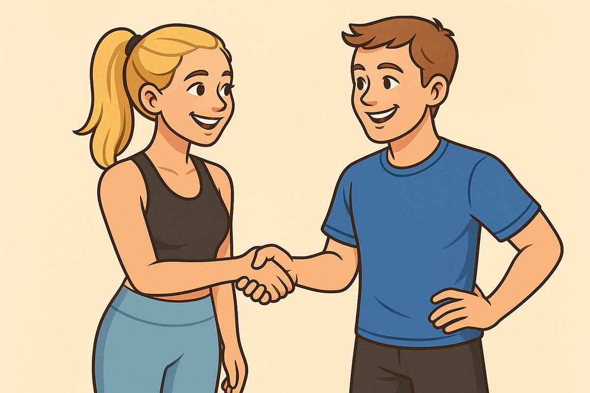 Переключите фокус внимания на собеседника, чтобы «поймать его волну». Источник: нейросеть📷
