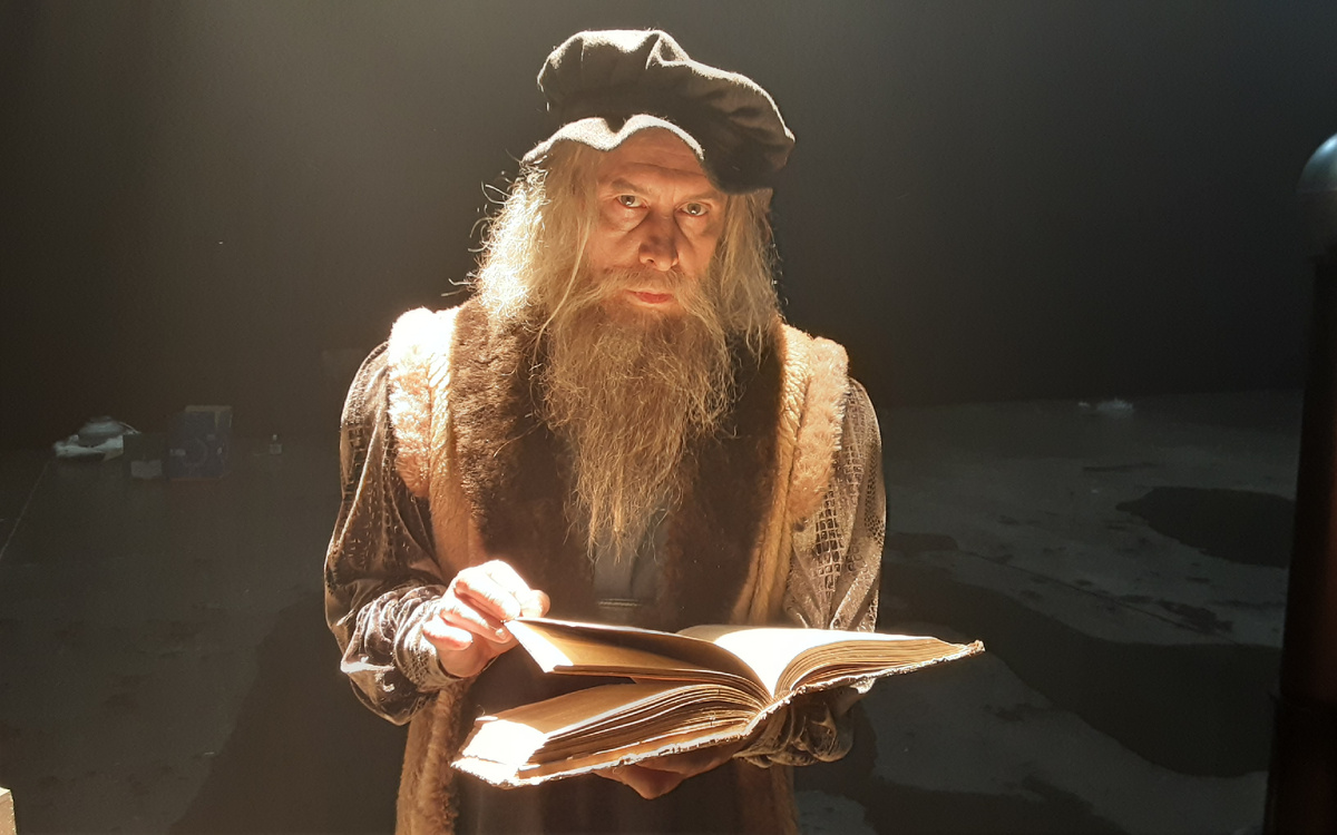 Александр Калько в образе. Фотография Александра Калько.