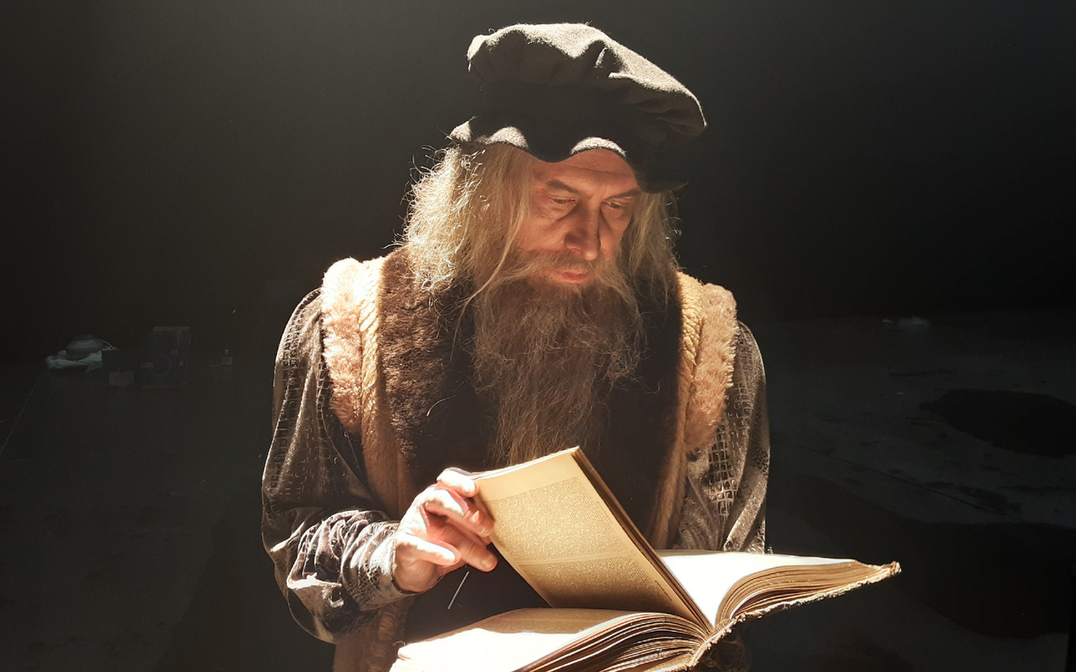 Александр Калько в образе. Фотография Александра Калько.