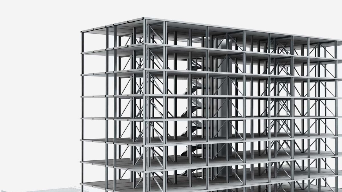 Примечательно, что в 1954 г. ЦК КПСС и Совмином СССР было принято постановление «О развитии производства сборных железобетонных конструкций и деталей строительства», в резолютивной части которого говорилось в том числе следующее: «Запретить с 1955 года при проектировании и строительстве вновь начинаемых жилых и культурно-бытовых зданий применение металлического каркаса»