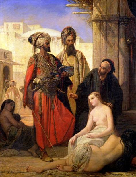 Slave Market In Asia Minor