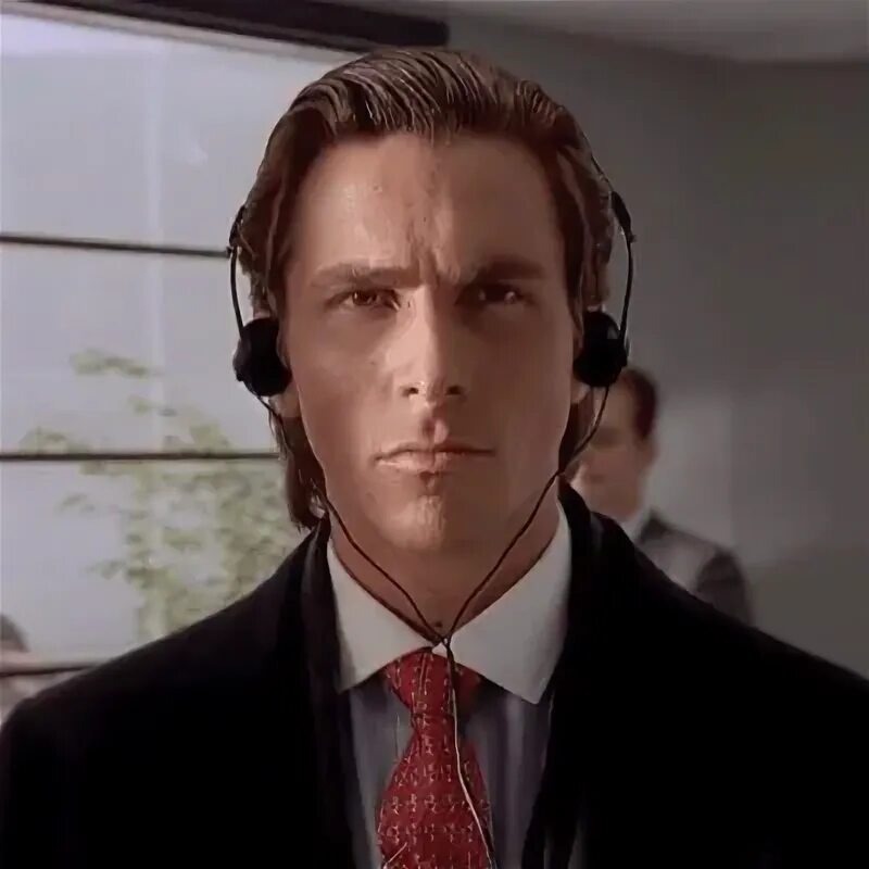 Главный герой романа "Американский психопат" Патрик Бейтман 