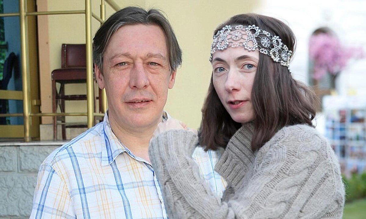    Михаил Ефремов и Софья Кругликова. Фото: VK @mihailefremov