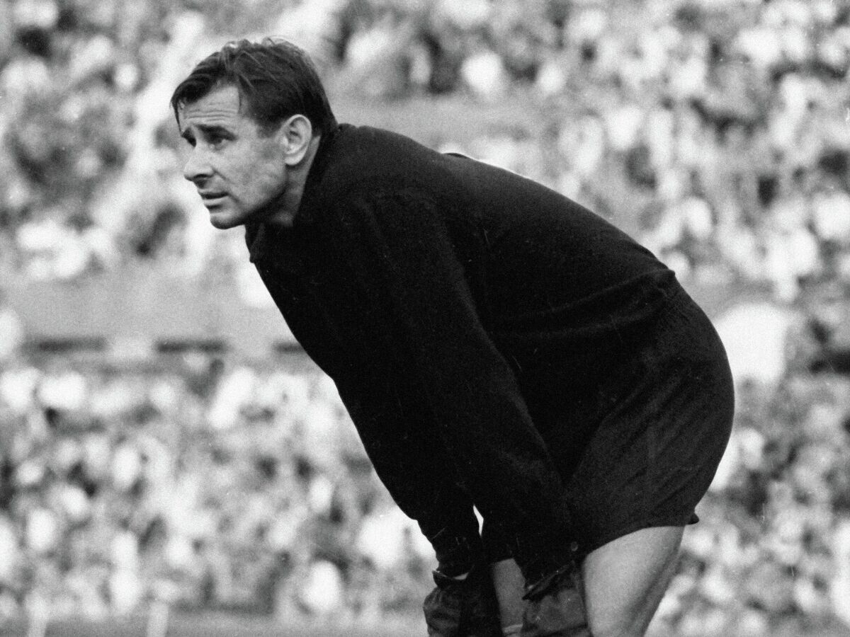    Вратарь Лев Яшин.© РИА Новости / С. Соловьев